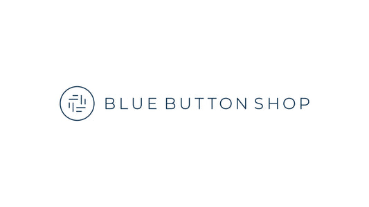 BLUE BUTTON SHOP LOGO DESIGN