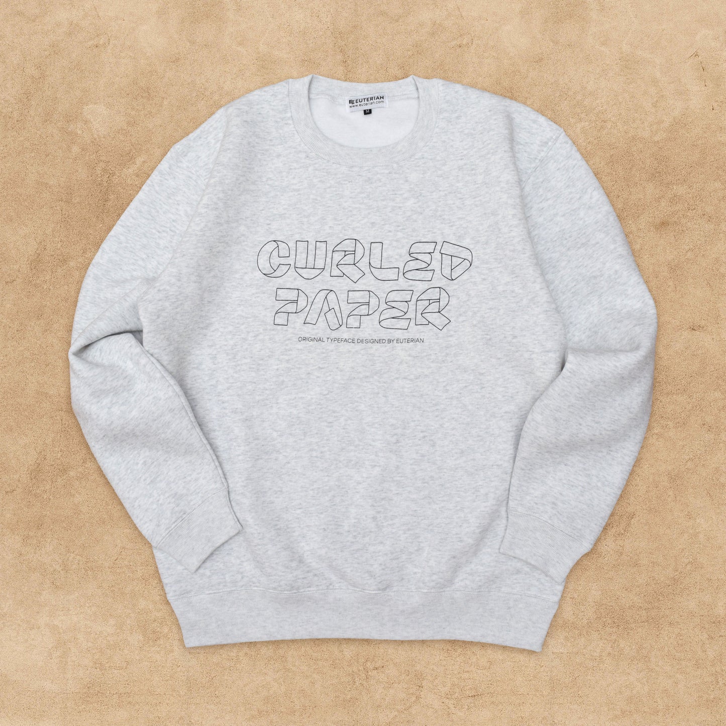 CURLED PAPER Crewneck Sweat