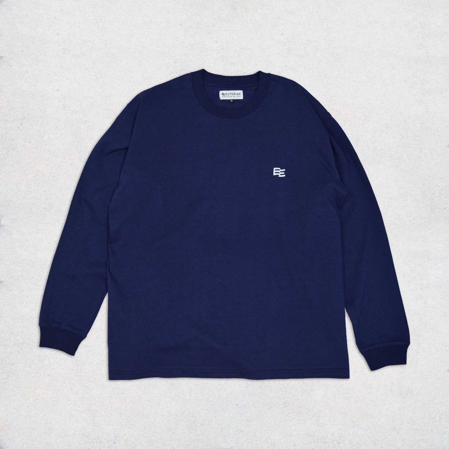 E FLAG LOGO L/S T-shirt